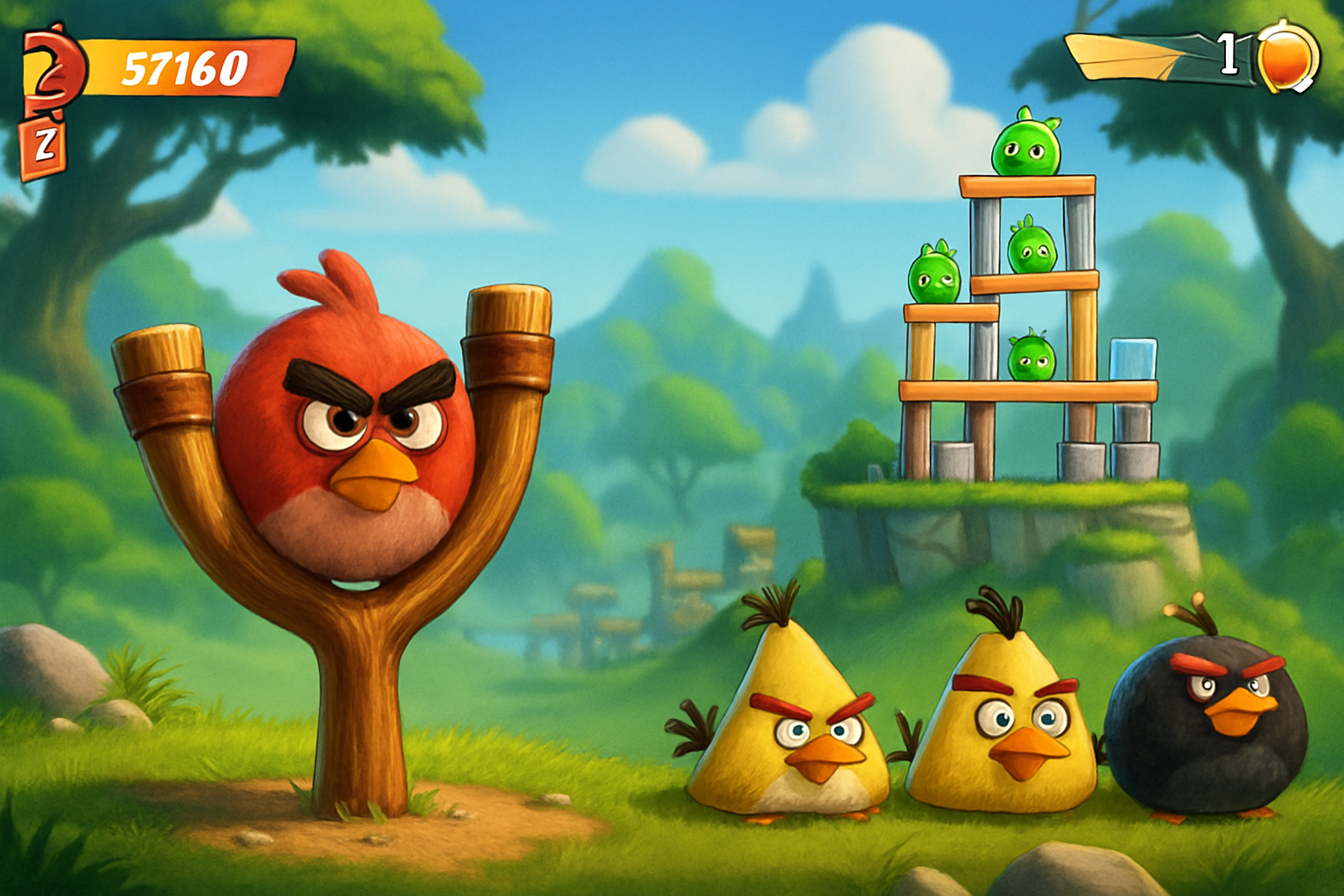 Angry Birds 2 casual oyunu