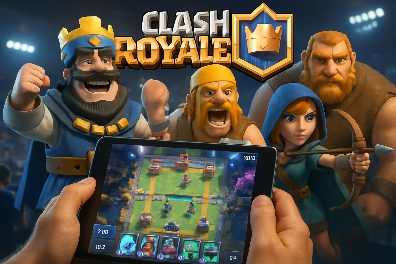 Clash Royale strateji oyunu